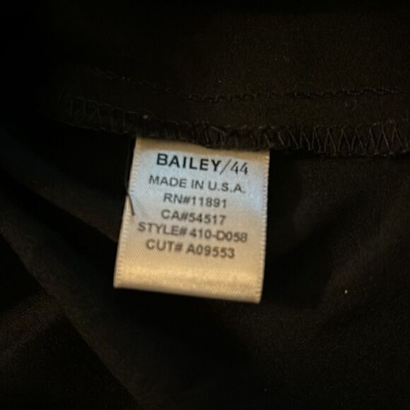 Bailey 44 Black Lace-Trim Chloe Camisole Size L/ NWT Made in USA - Picture 8 of 9